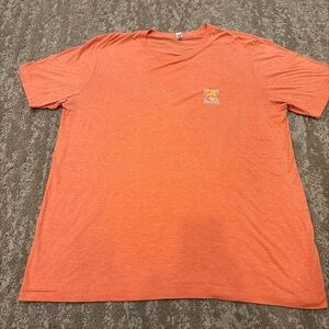 The Salty Dog Cafe Hilton Head Short Sleeve Graphic T-Shirt Orange Size XL